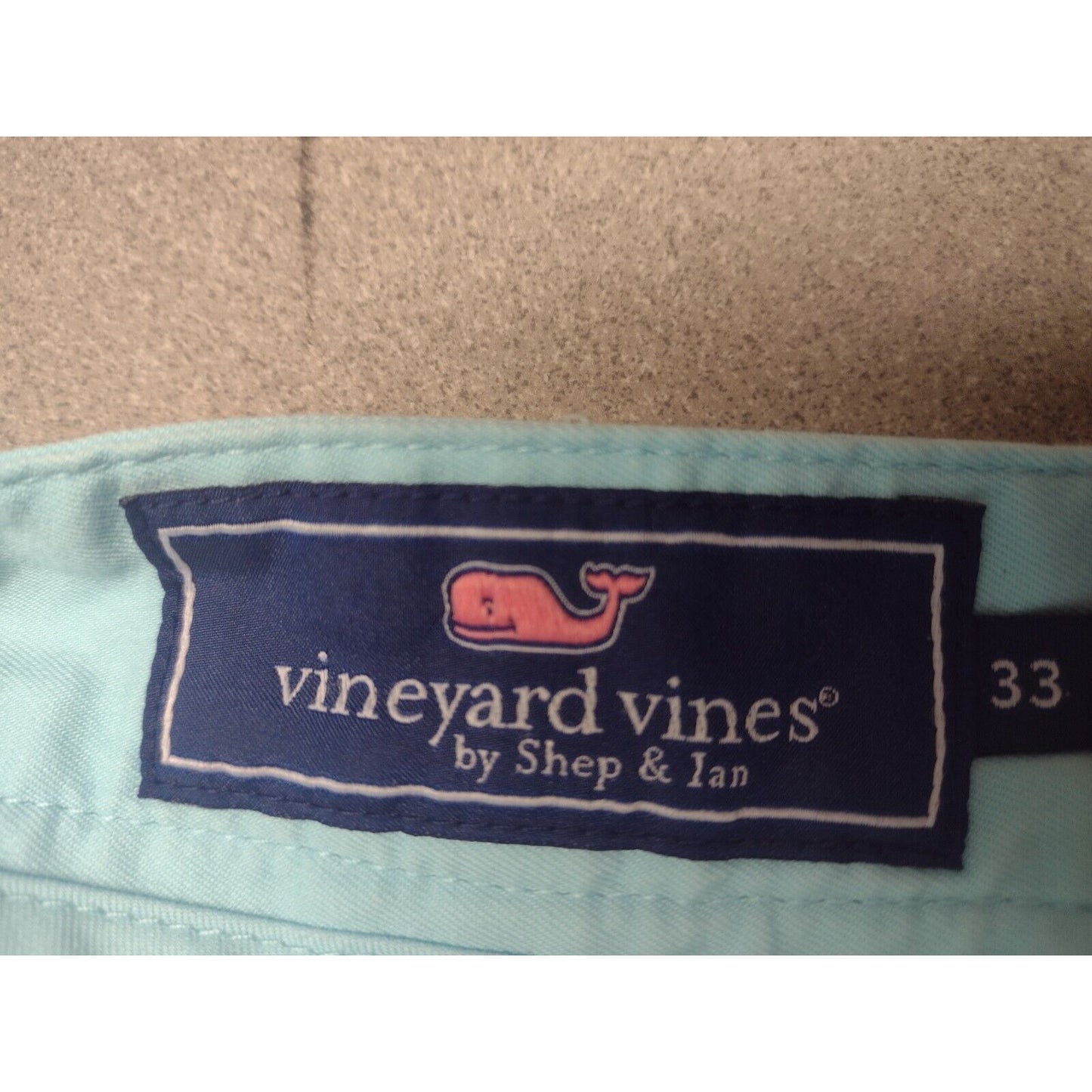 Vineyard Vines Light Blue Shorts - Size 33 label