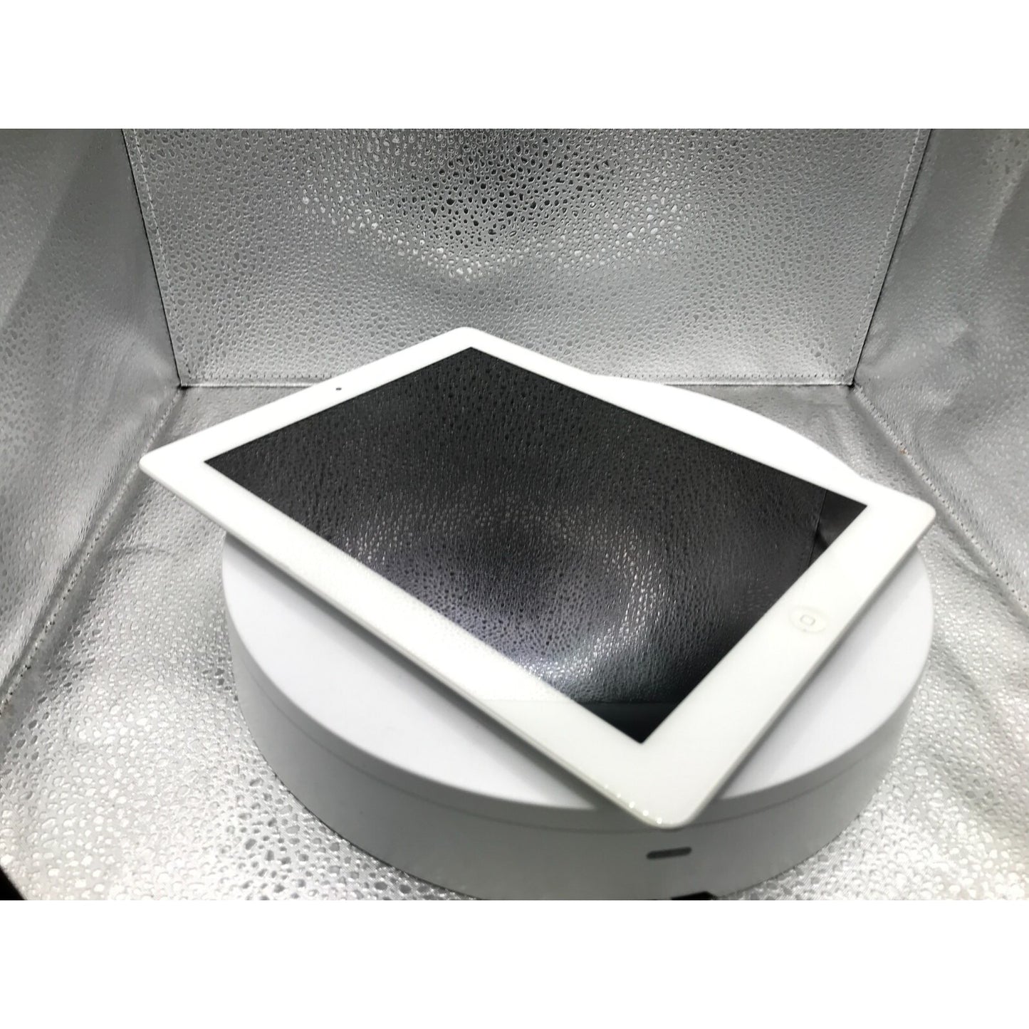 Used iPad 2 Model A1395 16GB with charging cable front view