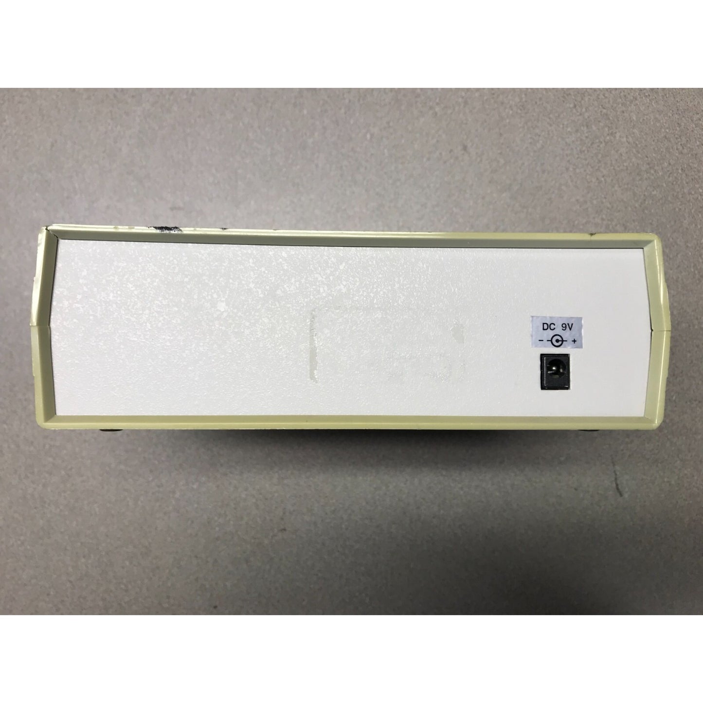 BK PRECISION 200 MHZ FREQUENCY COUNTER 1803D back view power connection