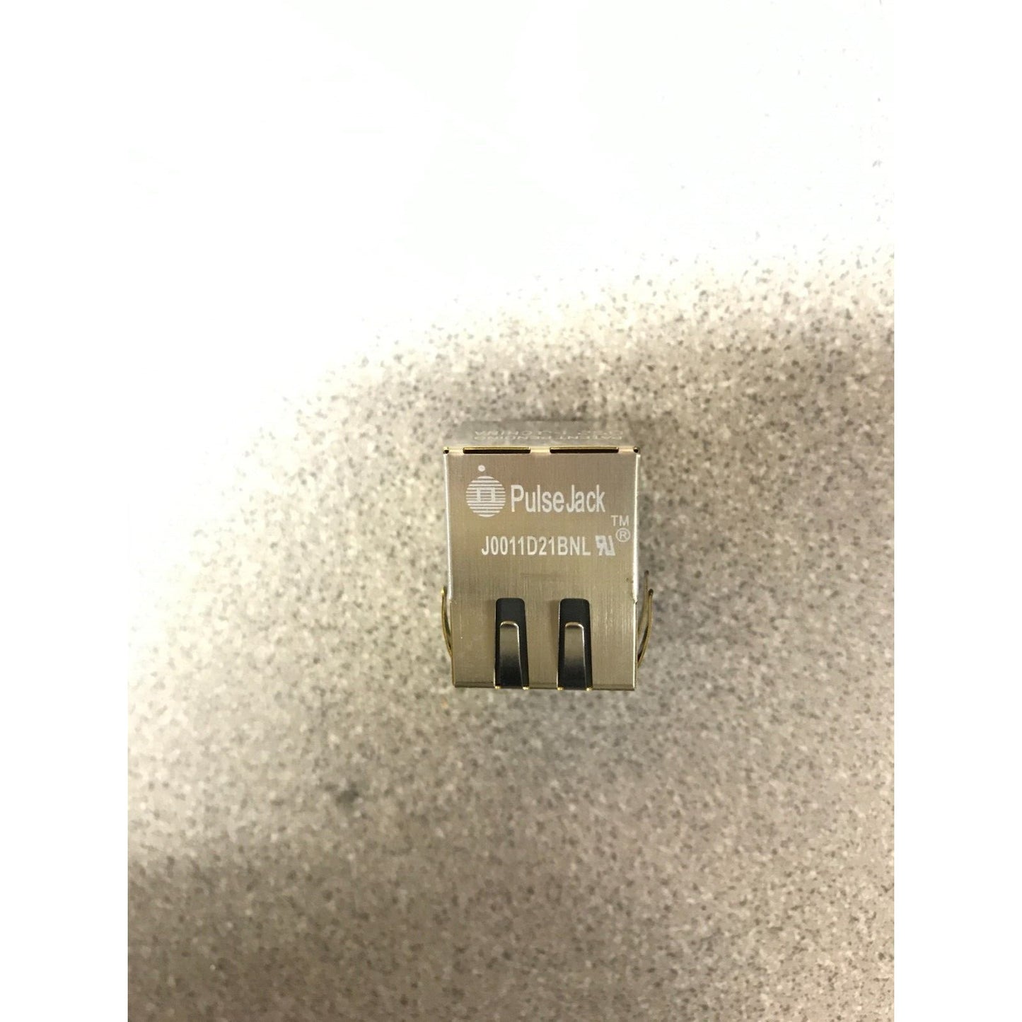 Pulse Jack Ethernet Female Panel Mount J0011D21BNL 0521-J - Lot of 29 back view with product logo and part number