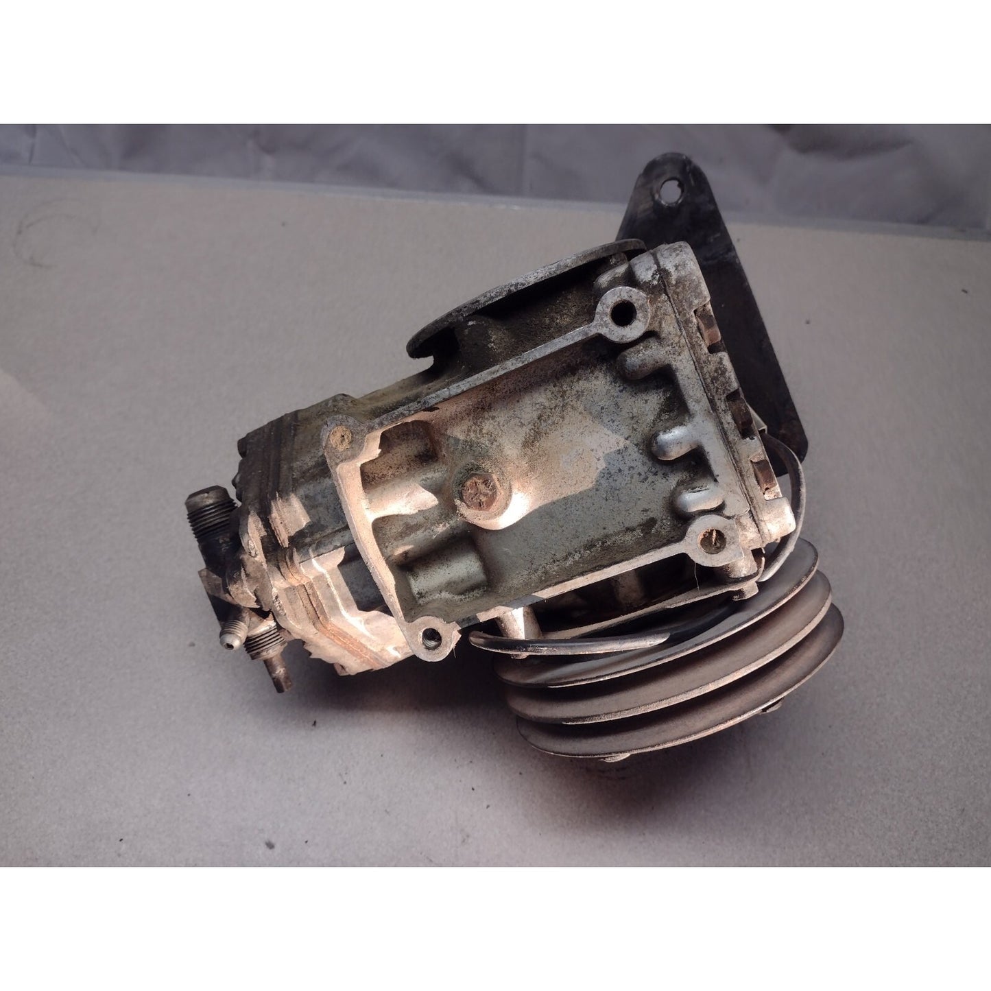 AC Compressor - Lester-6 012-05586 with bracket. side view