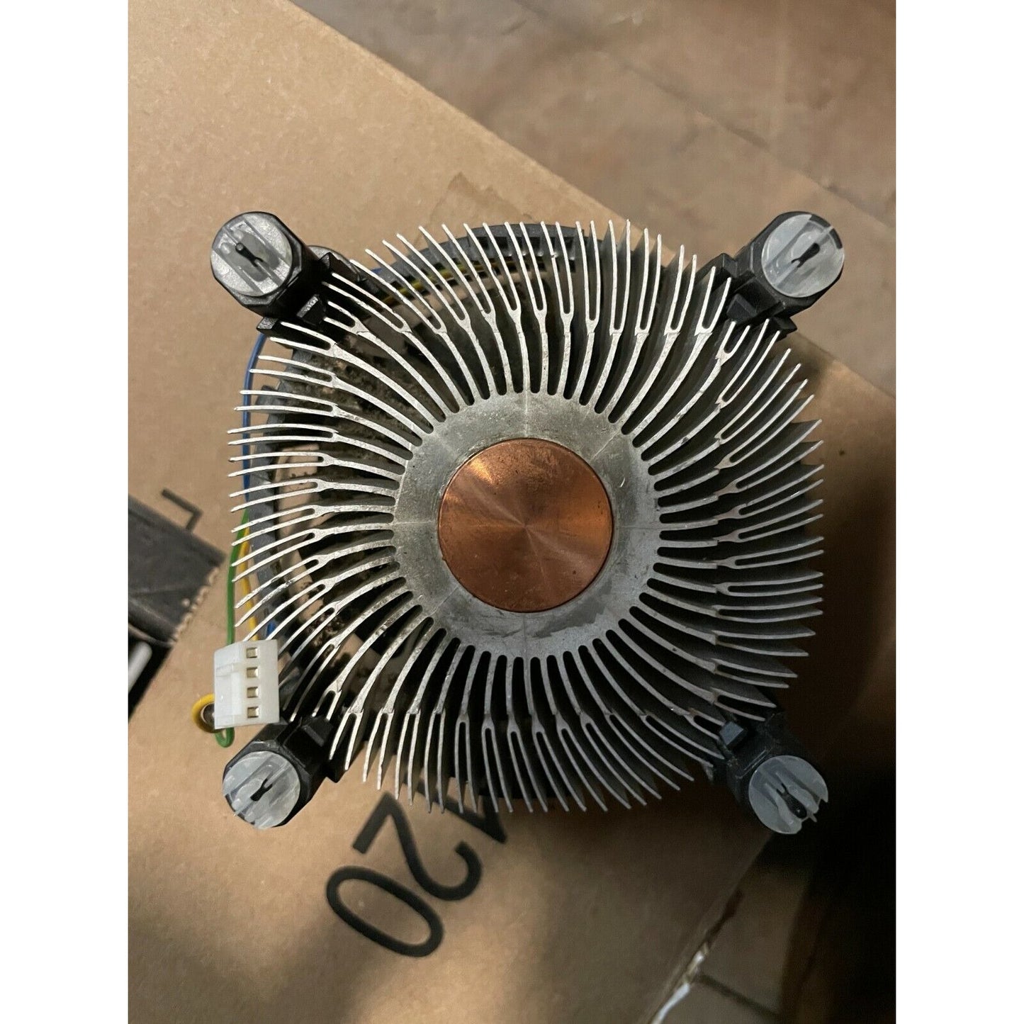 Intel E30307-001 12V DC Cooling Fan back view