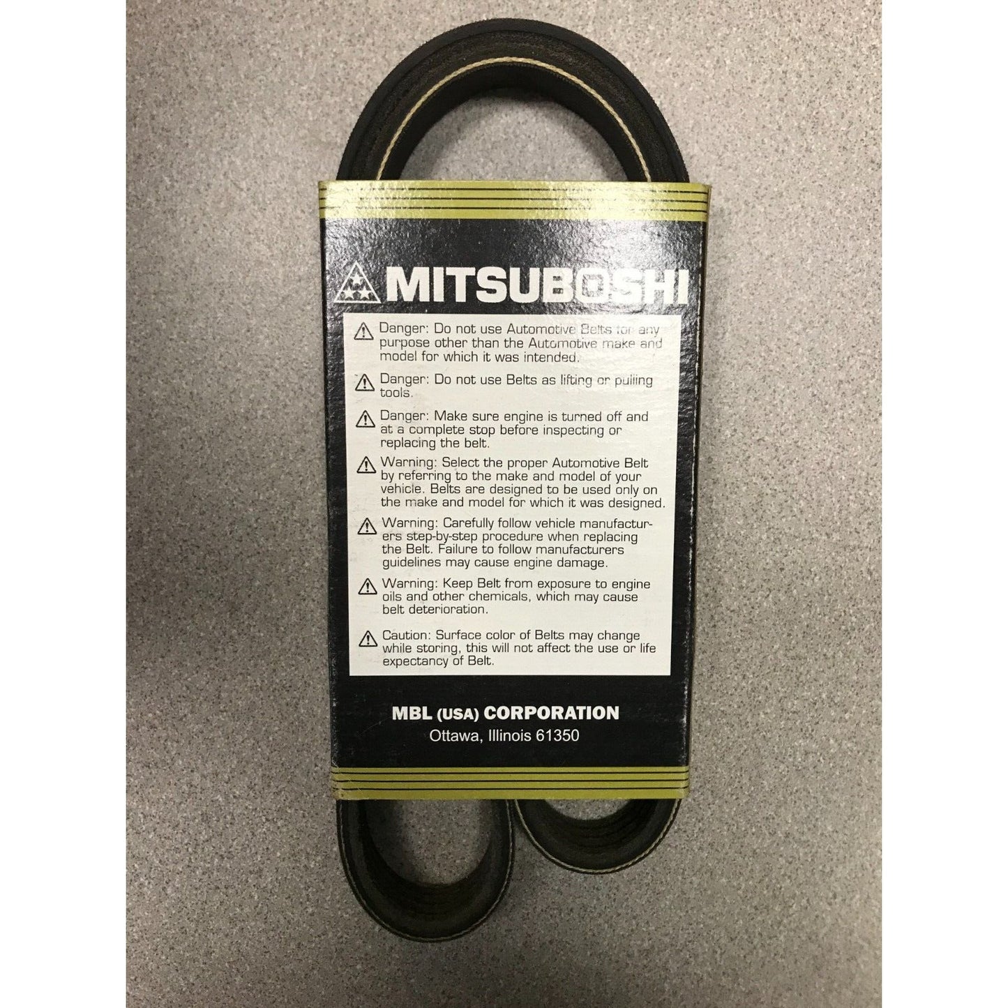 Mitsubishi 4PK830 Automotive Belt