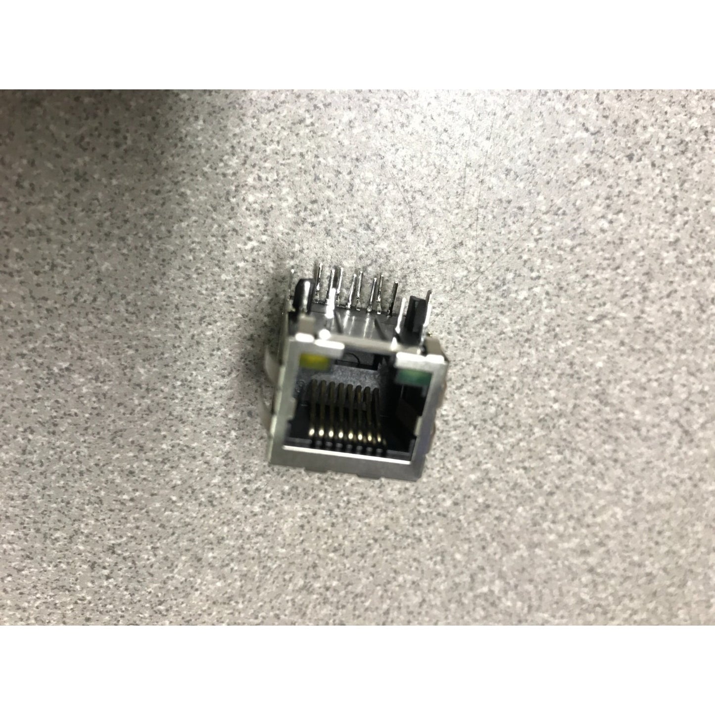 Pulse Jack Ethernet Female Panel Mount J0011D21BNL 0945-J - Lot of 25 front and bottom view