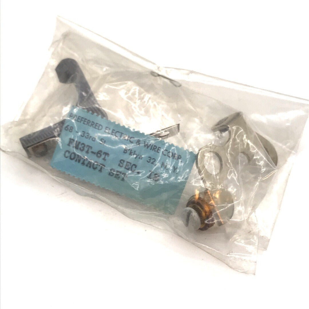 Preferred Contact Set FM3T-6T sealed in package closeup
