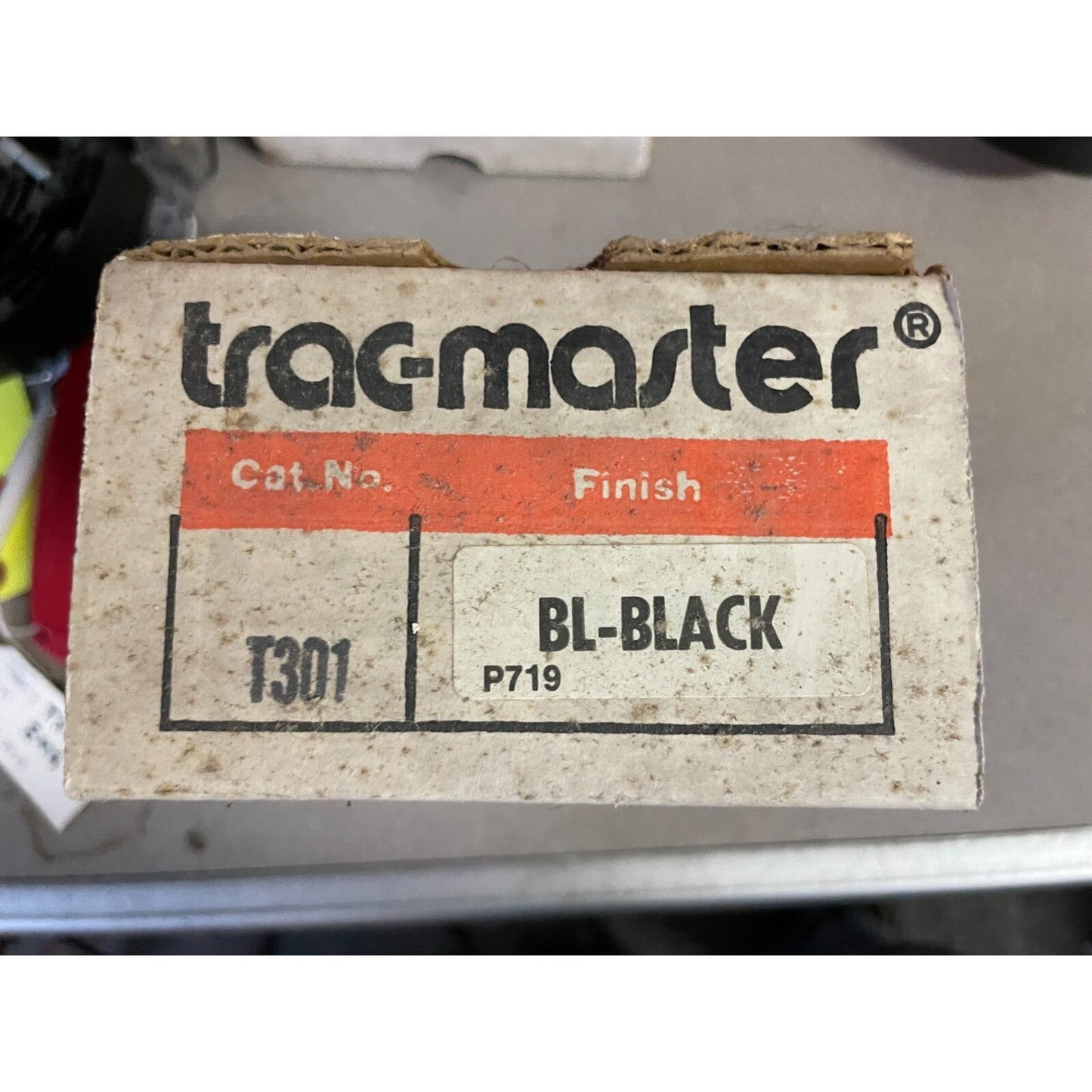 Juno Trac-Master Track Light Head Lamp Shade box with item number and color