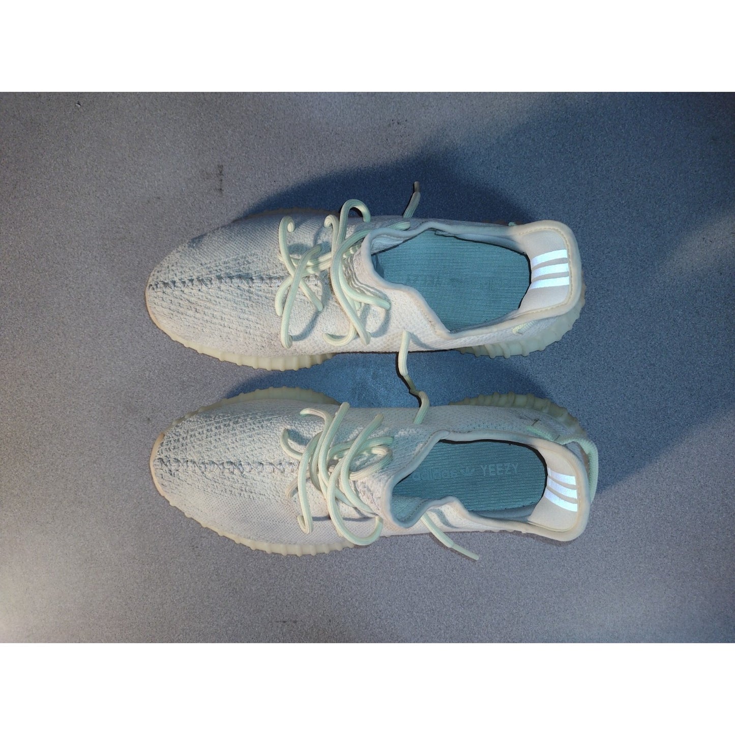 Adidas Yeezy Boost 350 V2, US Size 12 Mens, F36980 Butter top view