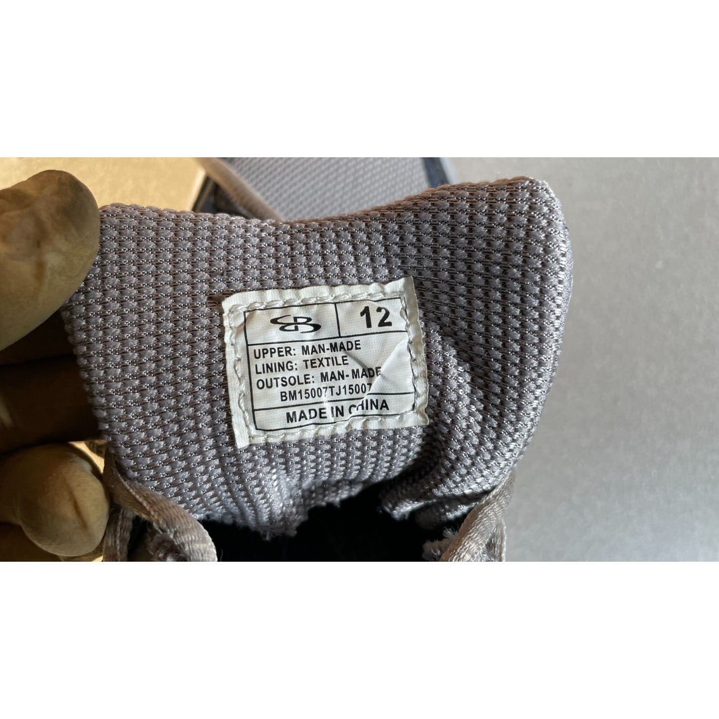 Boombah Man Made Sneakers Size 12 inside tag size 12