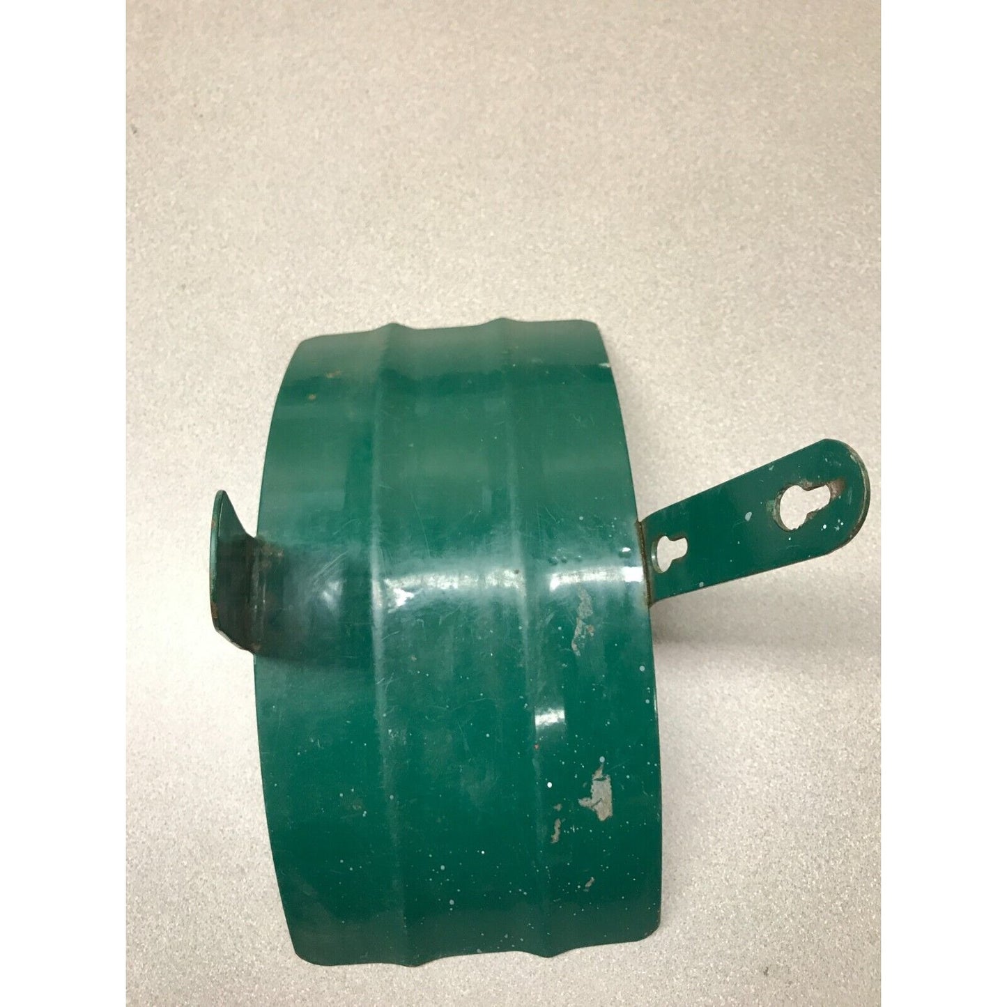 Metal Garden Hose Wall Mount Holder topside view