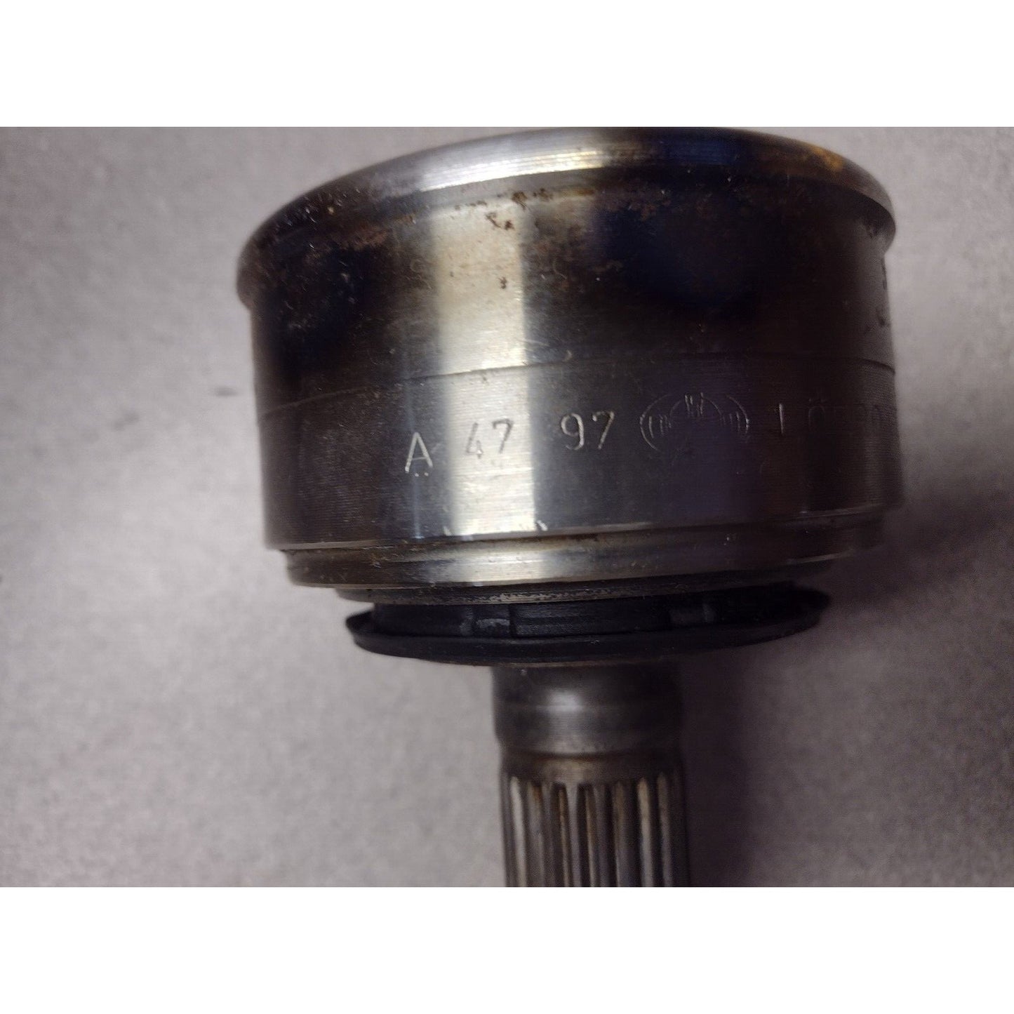 Lobro Drive Shaft Joints CV Joint C 152 10 01 91 019 A 47 97 closeup of joint stamp