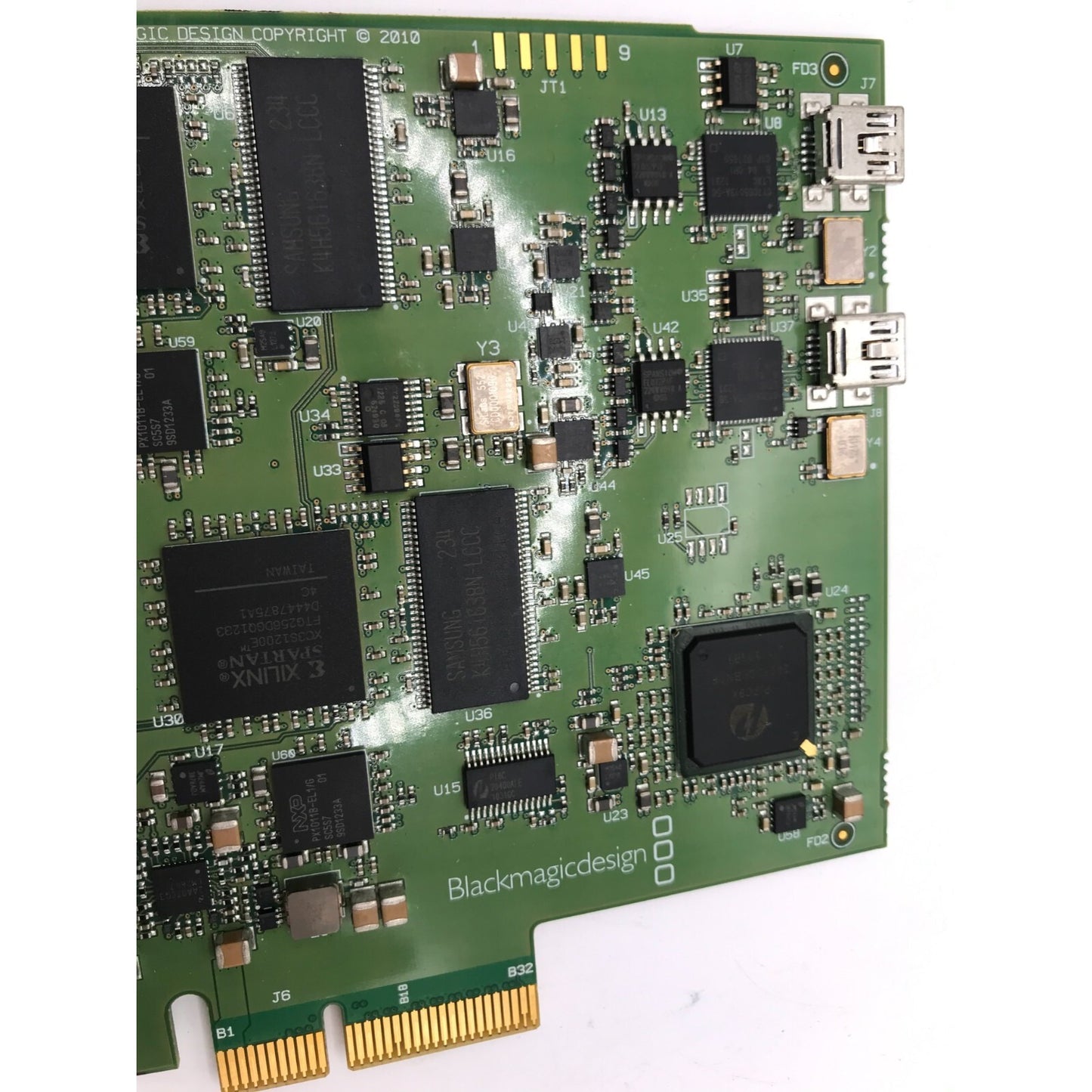 BlackMagic Design DeckLink Duo 5 Port BMDPCB119B Video Capture Card close up