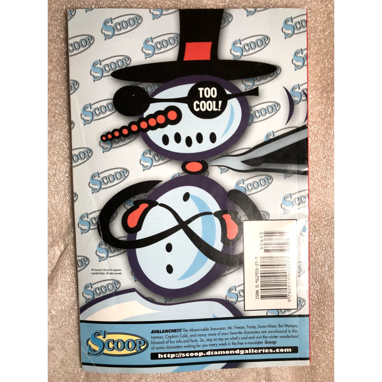 Walt Disney's Uncle Scrooge Book - December back cover