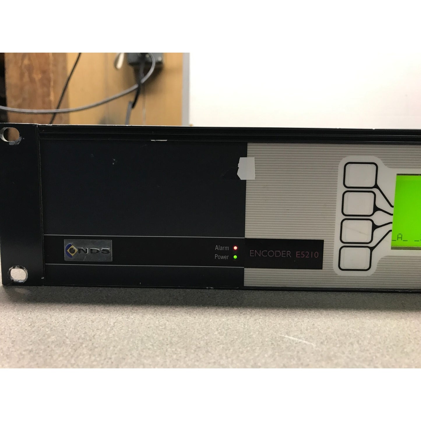 NDS E5210 Encoder left side of front panel indicator lights