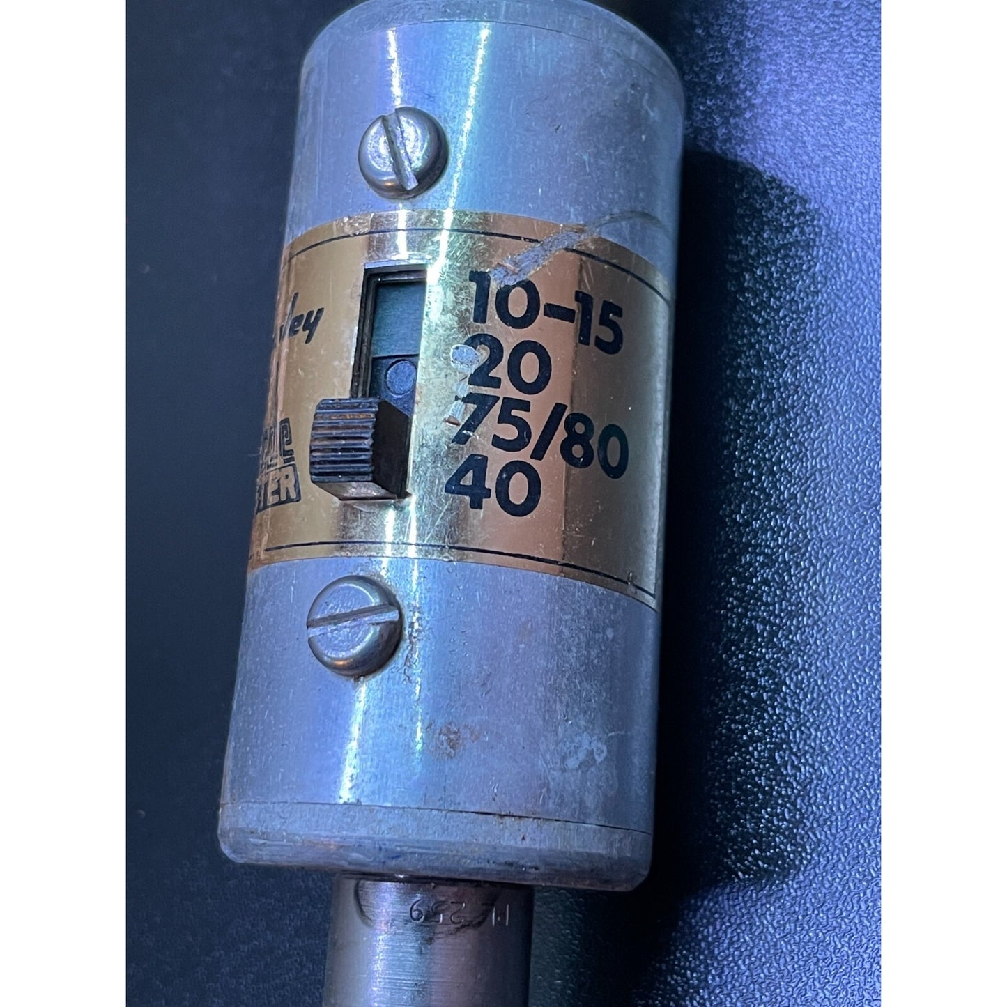 Mosley Rode Master 10-15 20 75/80 40 switch closeup