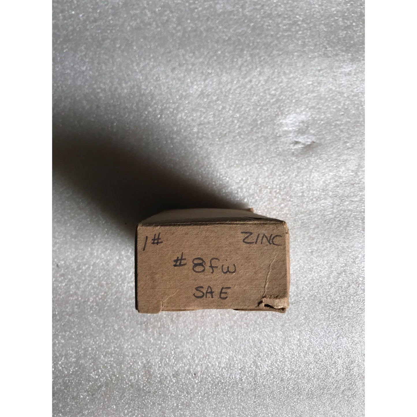 Zinc 8fw SAE Washers - Pack of 500 top of box