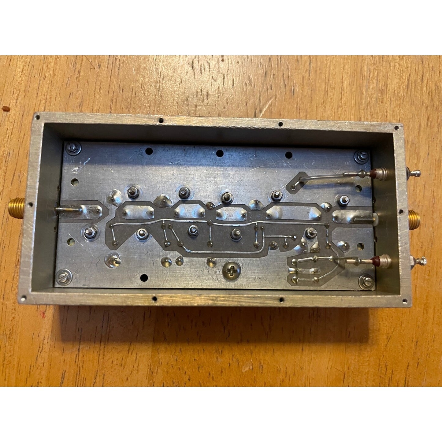 PC 860-50001 Control Box 70MHz bottom view of circuit board