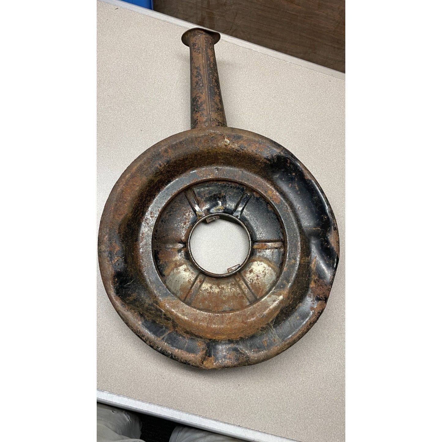 6420990 Air Cleaner Buick inside view shows some rust