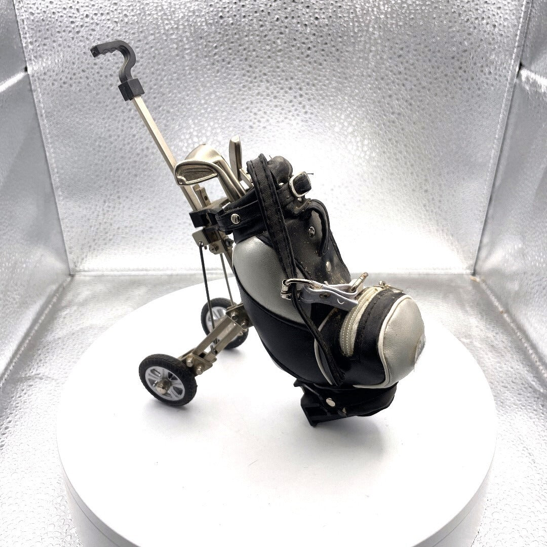 Sheridan Non Tarnish Golf Bag Pen Holder and Golf Club Pens right/front view