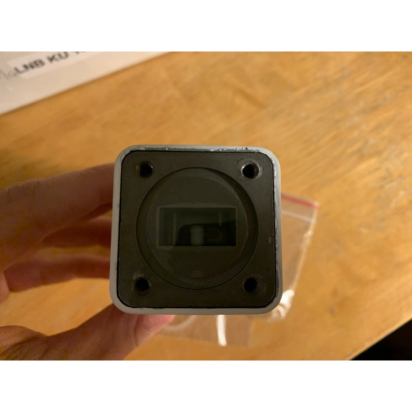 Advent Communication 042-5194 LNB 10.950 11.70GHz LO 10GHz +/-5KHz KU Band back view