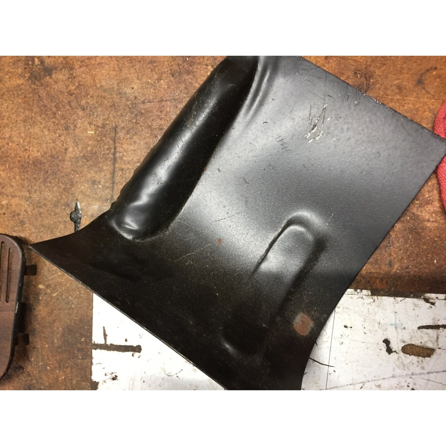 1955-77 VW Super Beetle, Bug, Dune Buggy Left & Right Splash Pan back/underside view