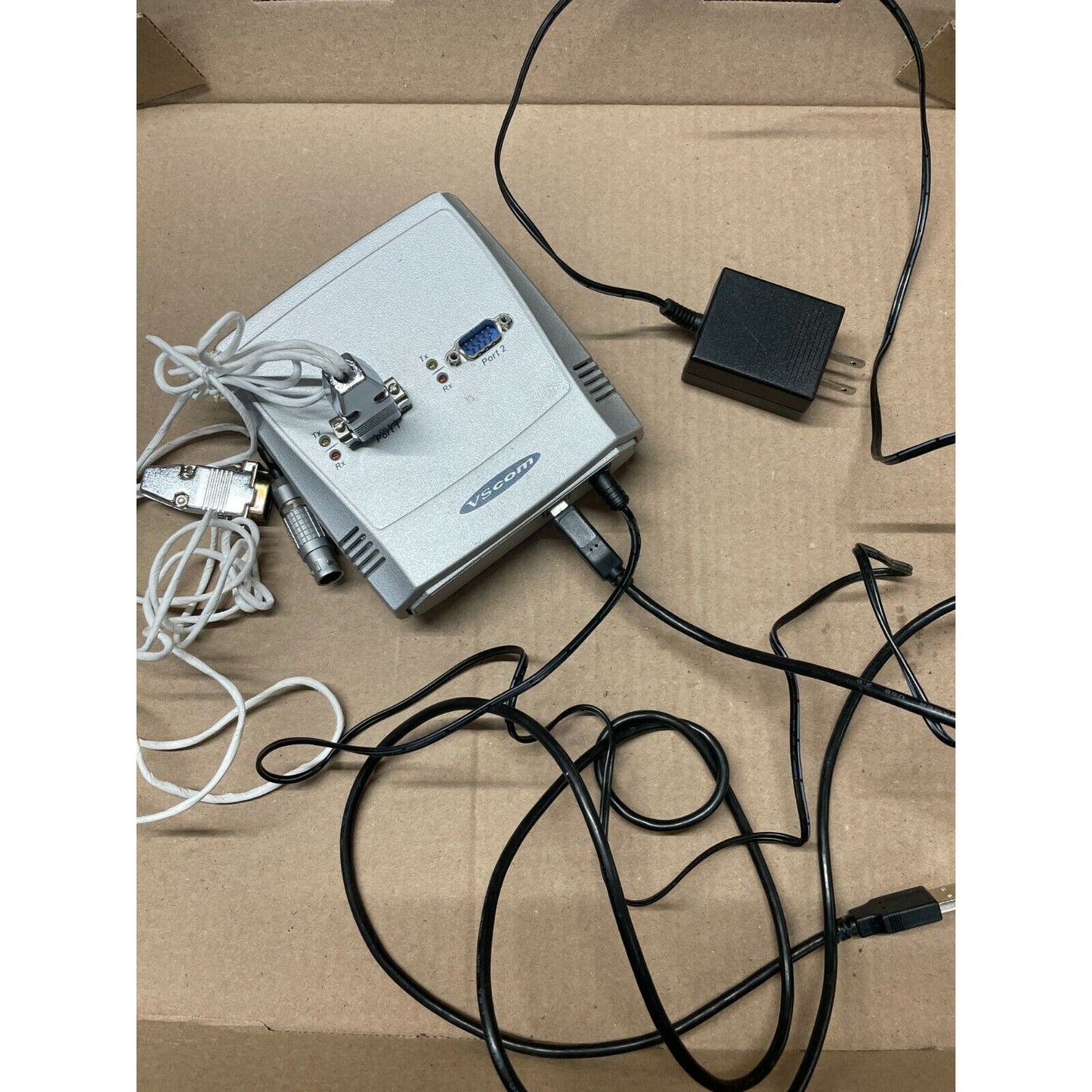 VScom Converter unit with cables