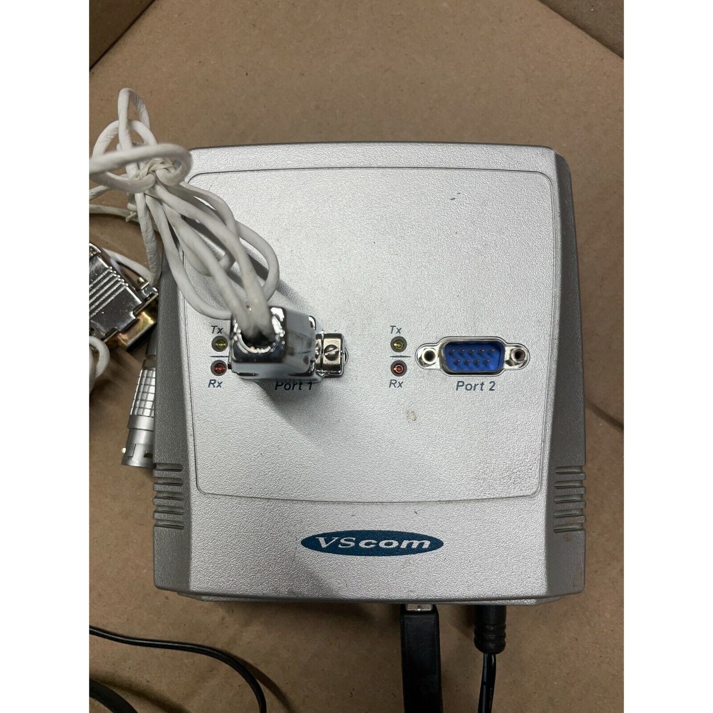 VScom Converter top view 2 Ports