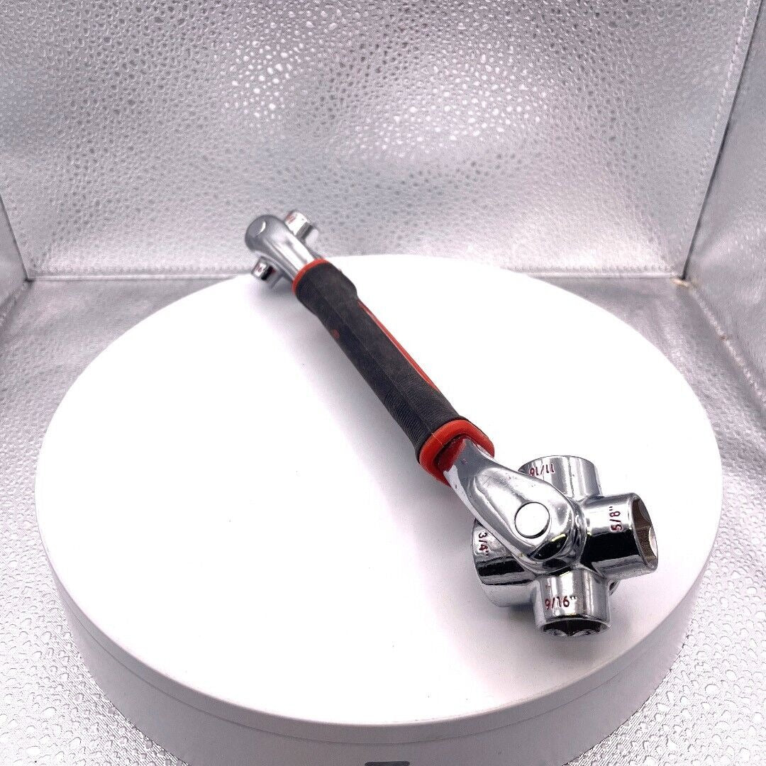 Black and Decker SAE 8 in 1 Dog Bone Rotating Standard Socket Wrench