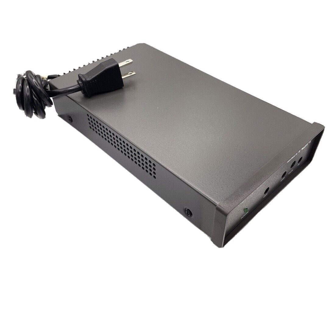 LEITCH ADA-16 AUDIO, VIDEOTEK DAT-2, VDA-16 VIDEO top/side/front view with power cord