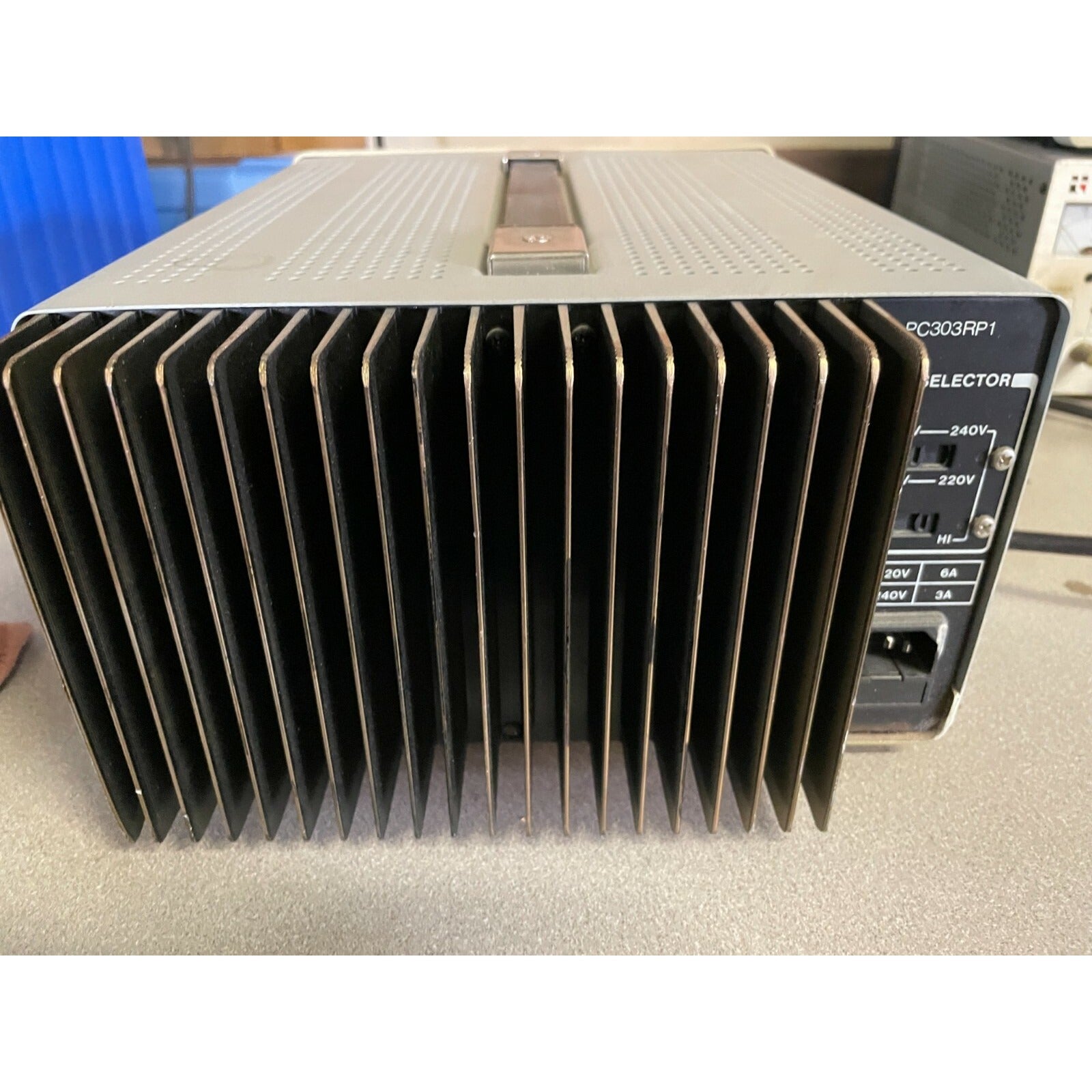 Instek Lab DC Power Supply Model PC-3030, Dual Tracking with 5V Fixed back side view