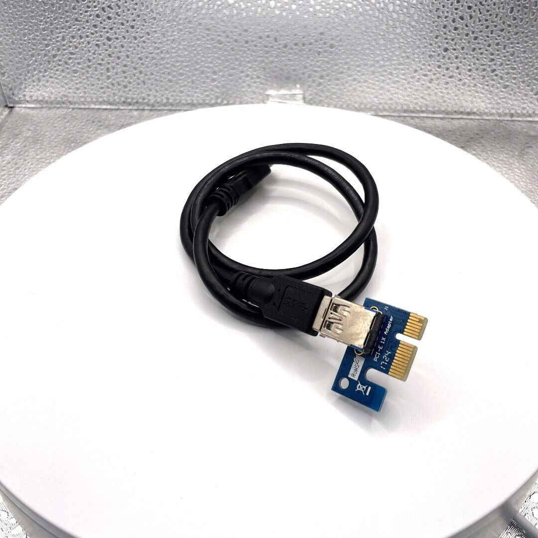 RoHs PCI-E 1X Adapter 1724 - Comes with USB Cord