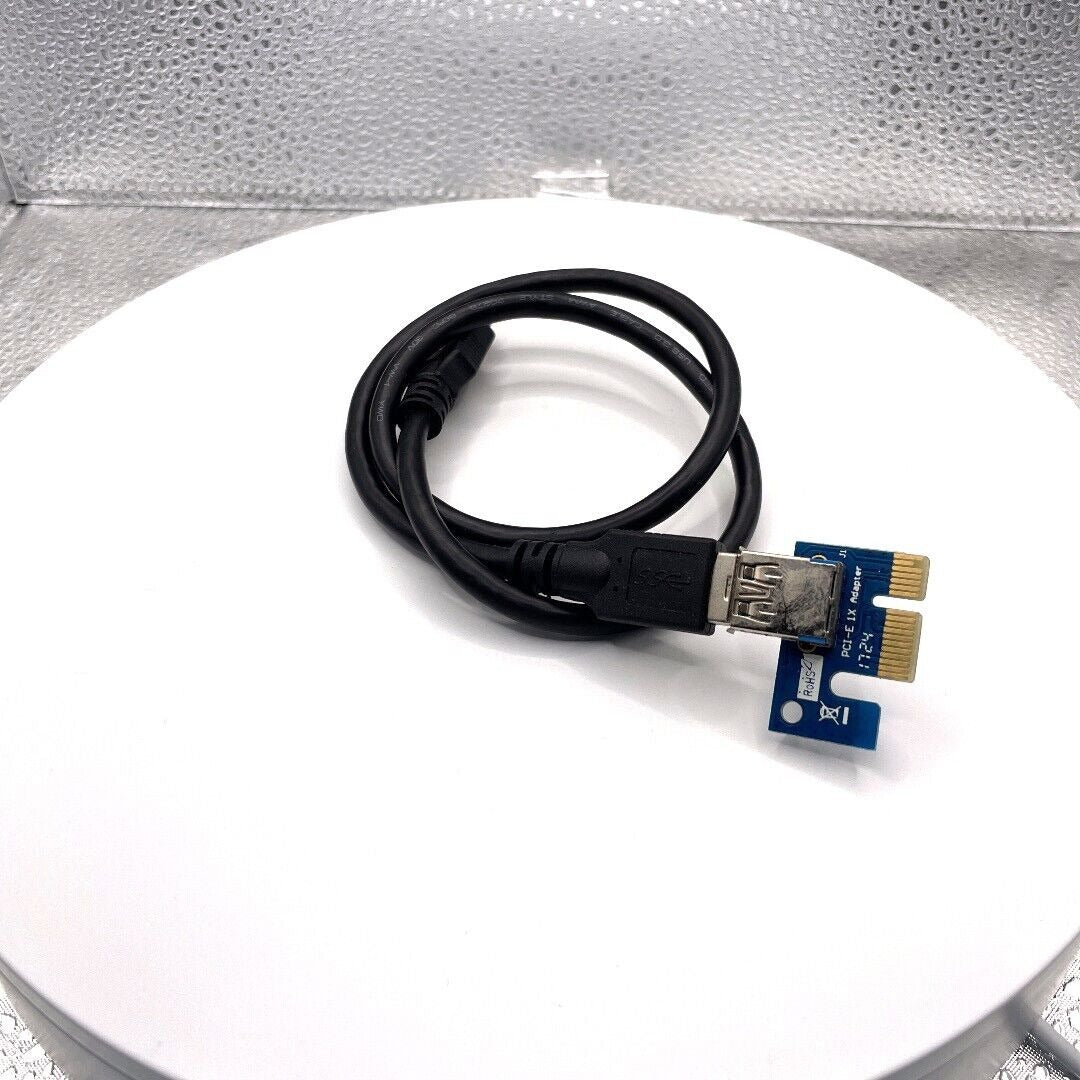 RoHs PCI-E 1X Adapter 1724 - Comes with USB Cord