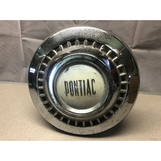 1966 Pontiac Chrome OEM Wheel Center Cap