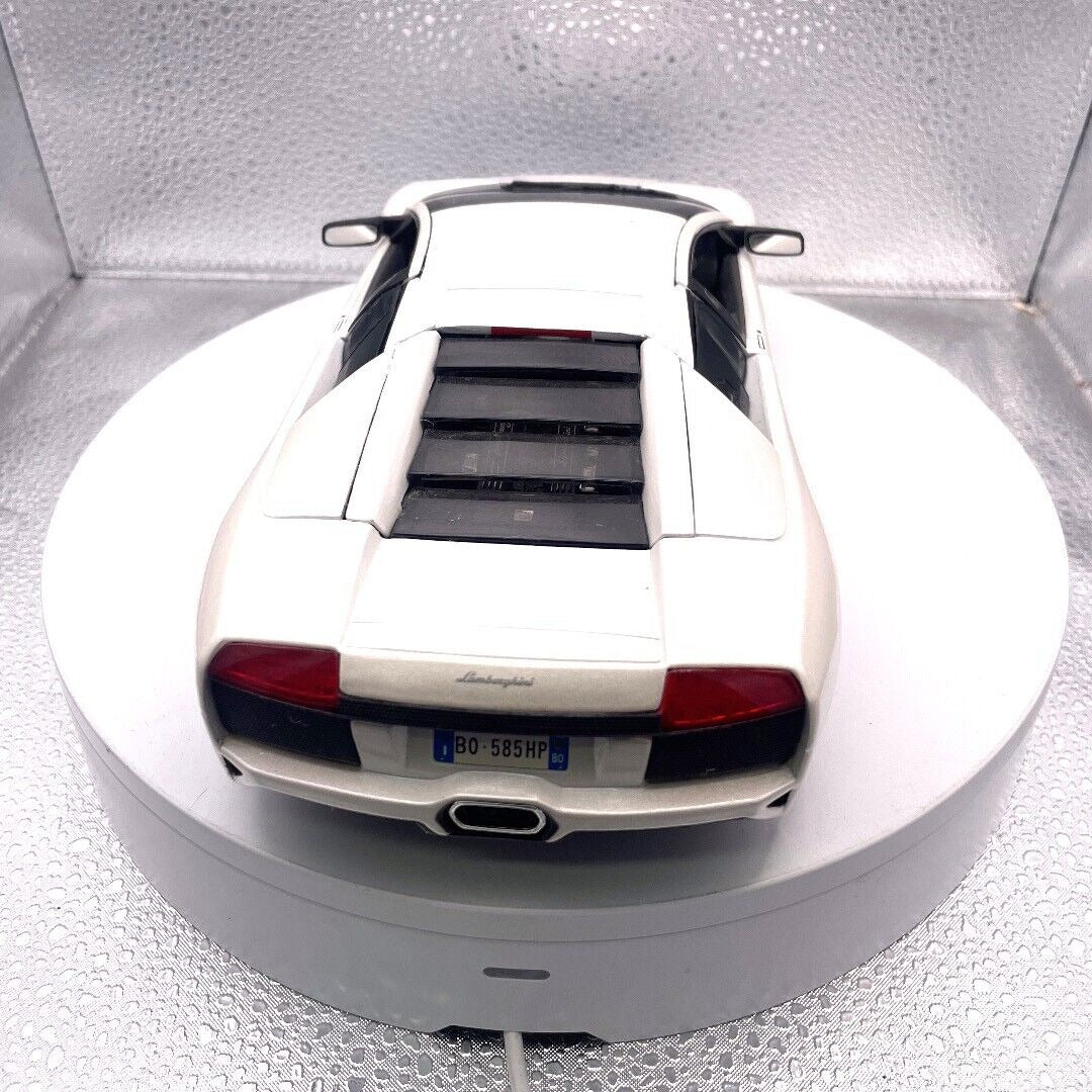 Maisto Lamborghini Murciélago LP640 White Die Cast, 1/18 Scale 11433 rear view