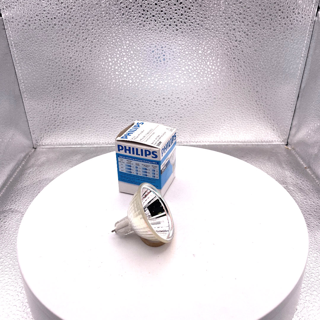 Philips Halogen MR16 50W Bulb 3000h 12V side view