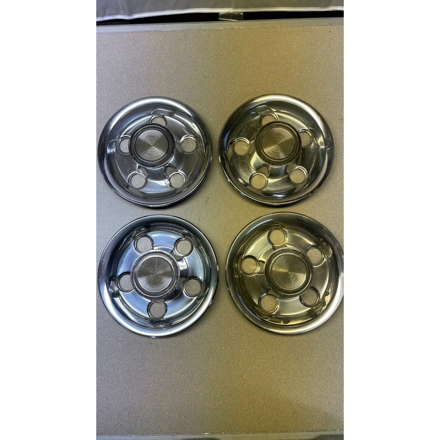 OEM Original 1966 Pontiac GTO Center Wheel Caps PT 551837 Cav 2 (Set of 4)