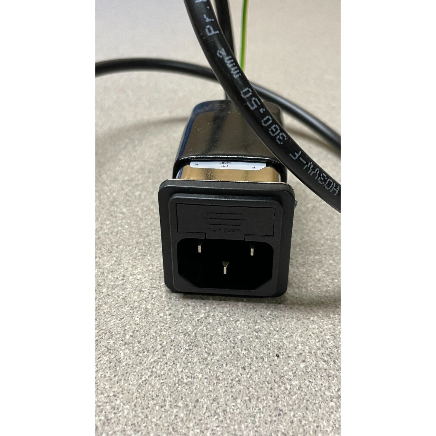 3 Pin Power Socket, Female, 50525-2-11