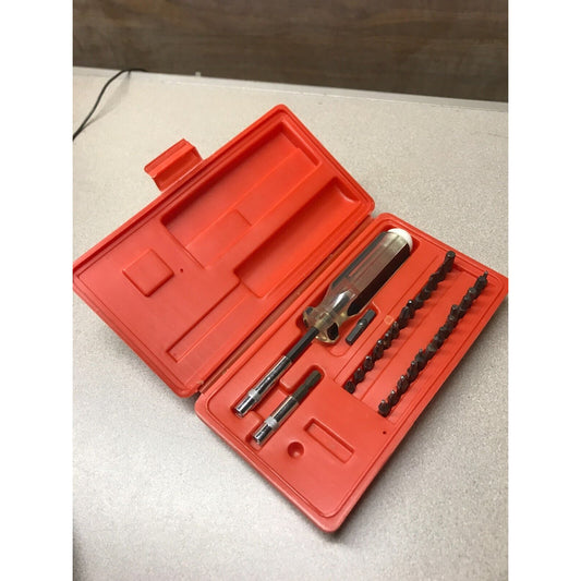 Screwdriver Set with Assortment of Bits in case