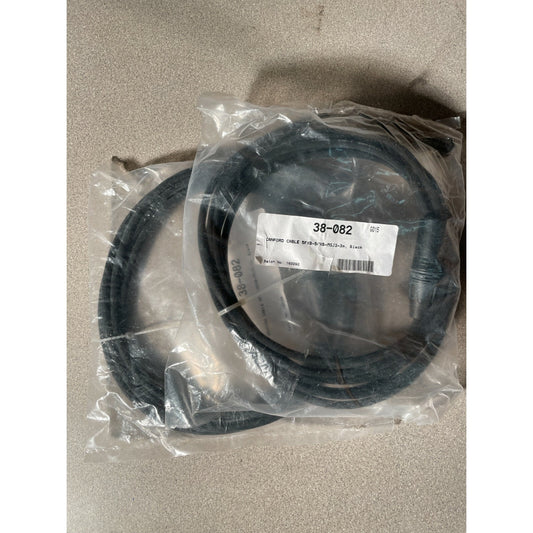 5-Pin XLR 3m Black Canford 38-082 - Lot of 2 in packaging
