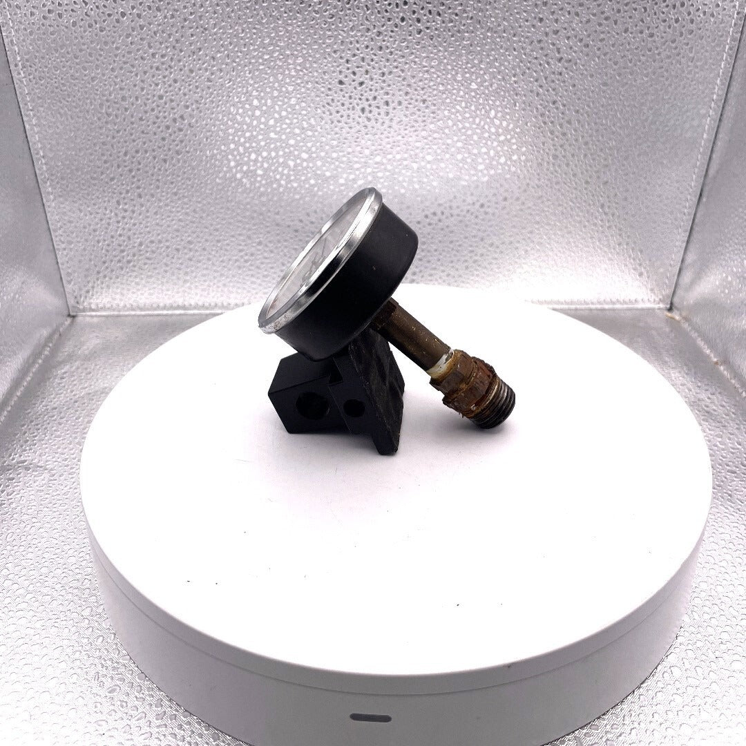 ENFM Temperature and Pressure Gauge 2.5in - Made in Holland side view