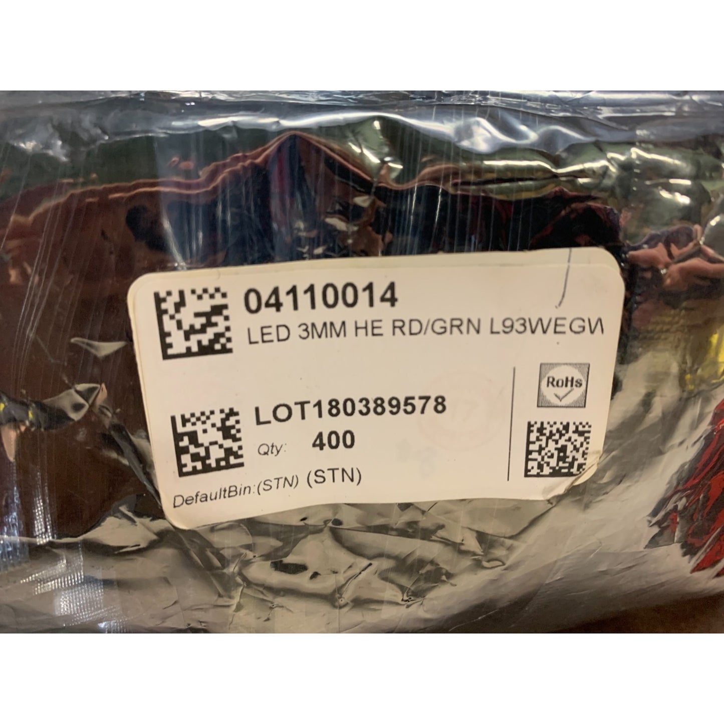 3mm Through Hole 3 Pins Red/green LED RoHS 228-5685 L93WEGW product label