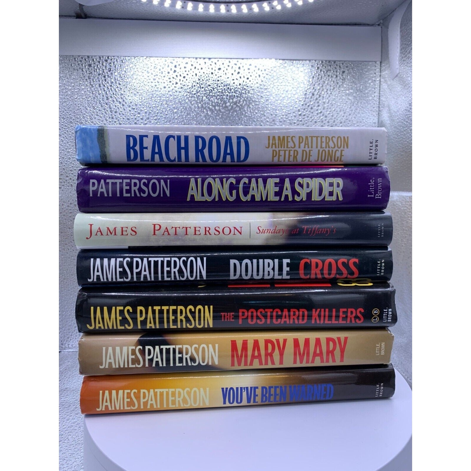 James Patterson Used Hardcover Books Set of 7