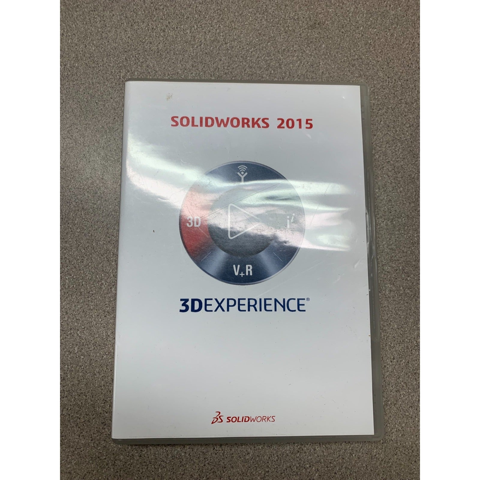 SOLIDWORKS 2015 3D Experience for Windows - Discs only front of CD case