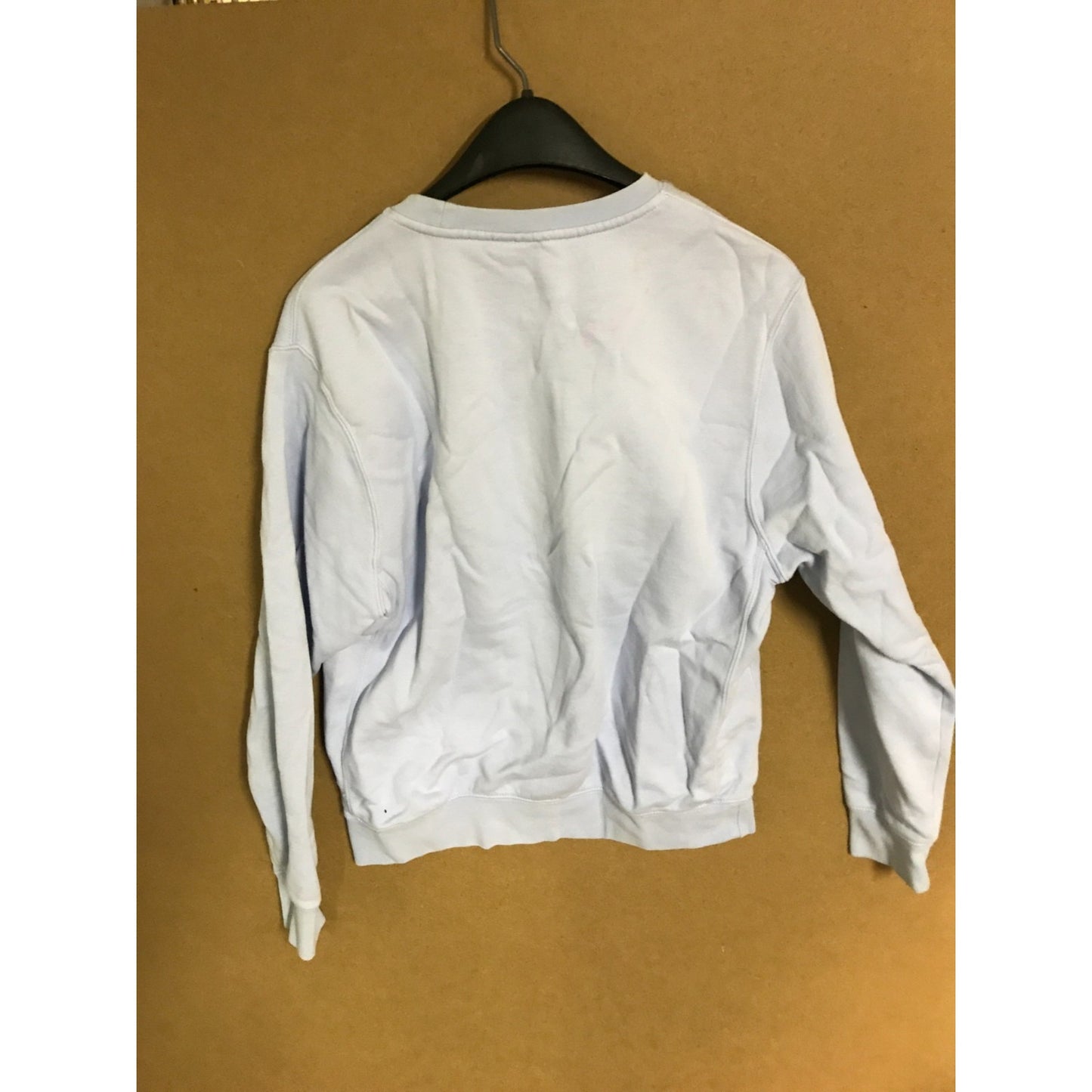 Nike Crewneck Pullover Sweatshirt Lilac Women's Medium back of sweatshirt