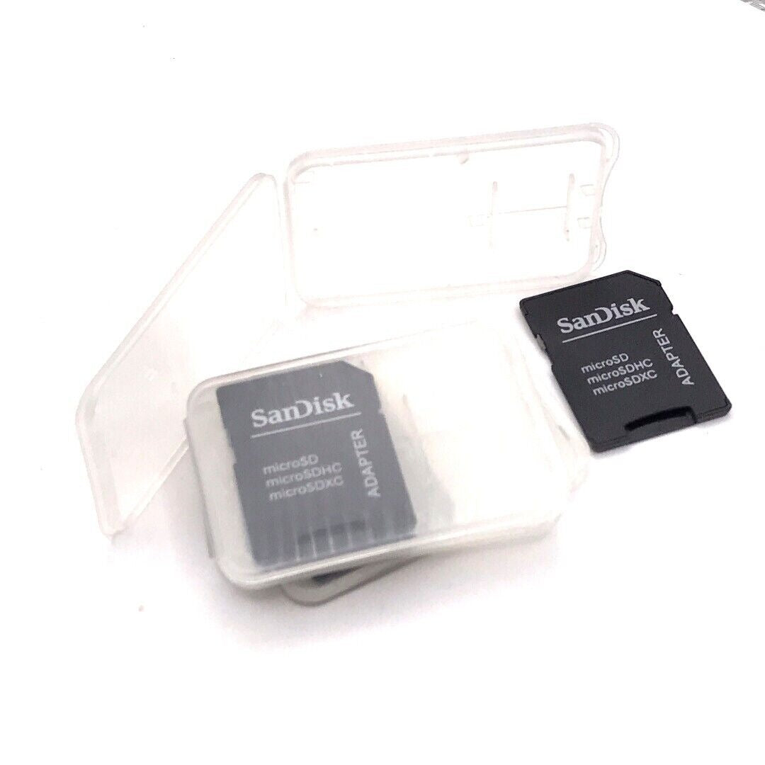 MicroSD Card Adapters SanDisk - Lot of 4