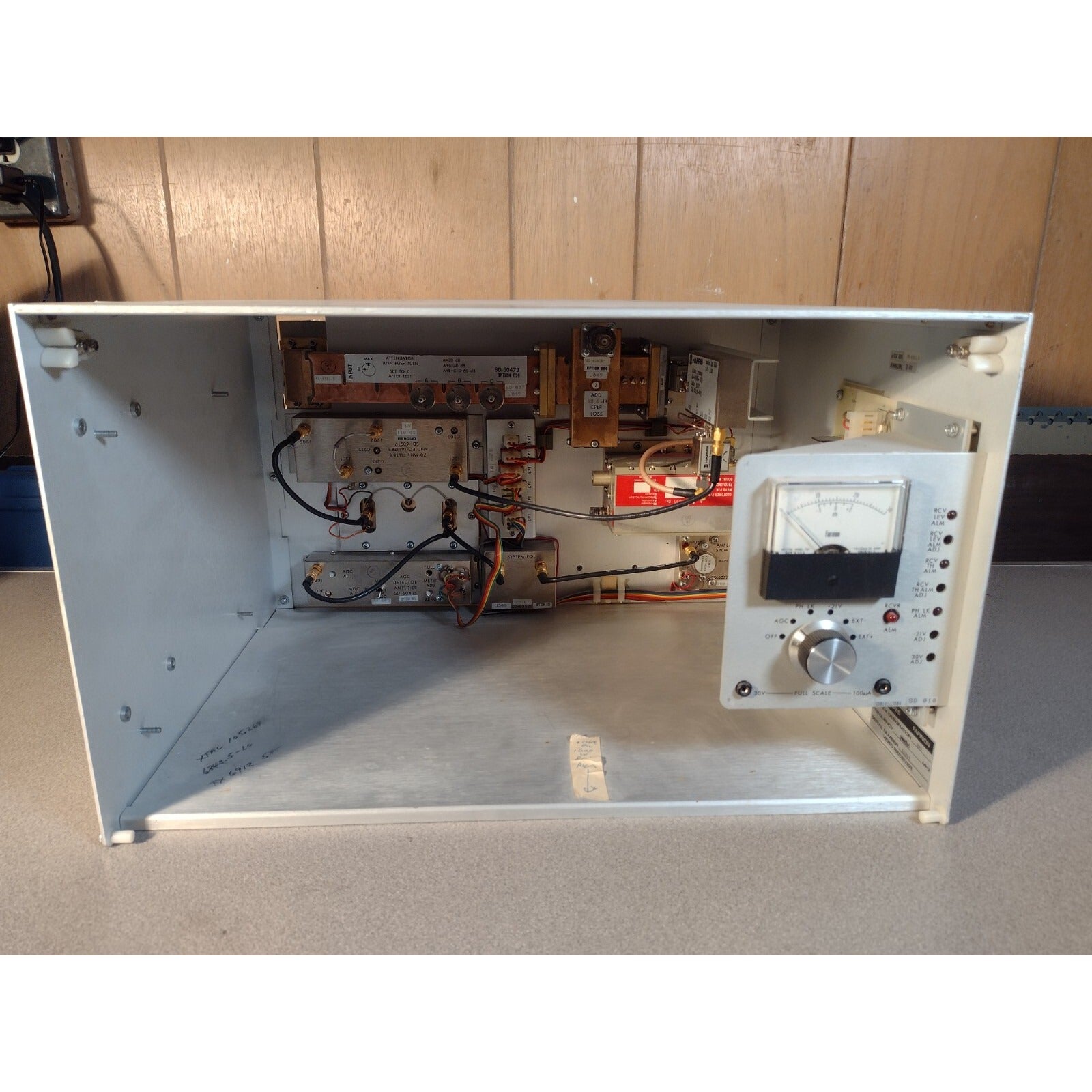 Harris Farinon Video Receiver System Designation VH7 front view 