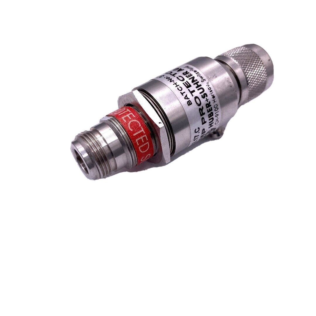 EMP Protector Huber + Suhner Ag 3402.17.C Batch-NO: 3703 top/side view