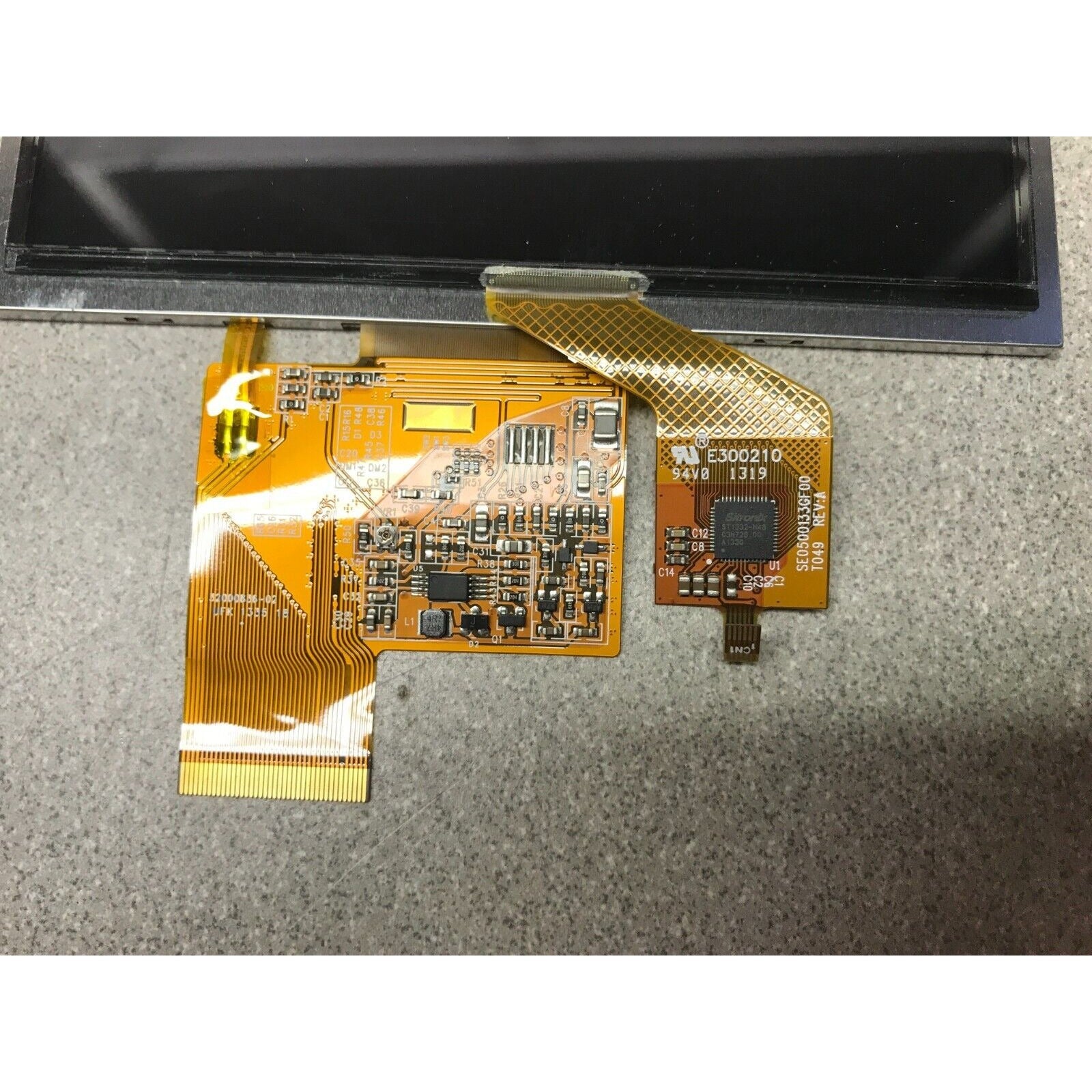 Data Image LCD Display SCF0500133GFR00 FG050090DSSWBG01 connectors