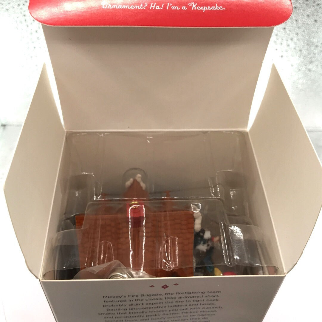 Hallmark Mickey's Fire Brigade Keepsake Ornament 2015 item in box