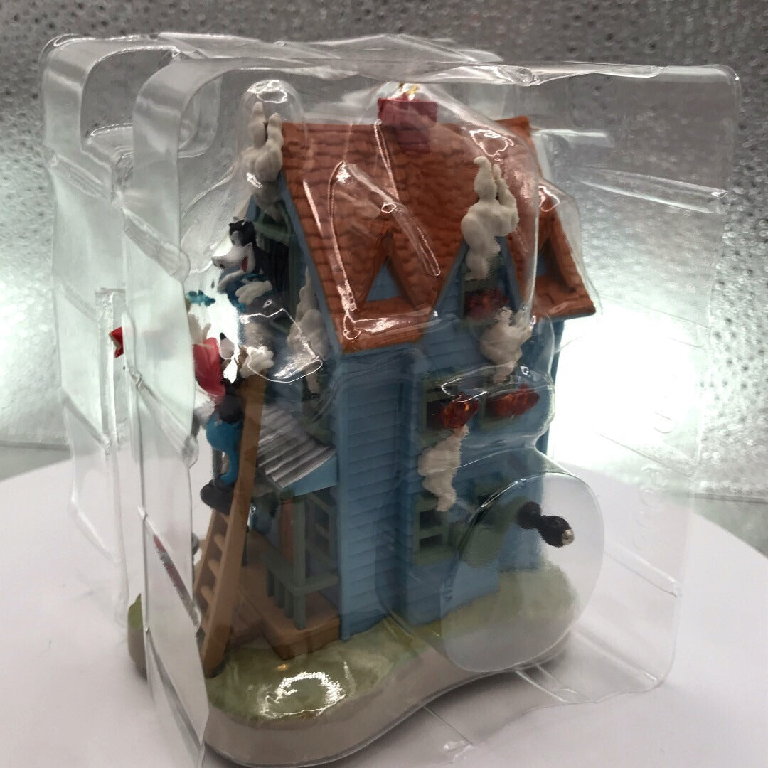 Hallmark Mickey's Fire Brigade Keepsake Ornament 2015 front and side view in packaging