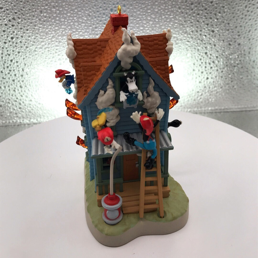 Hallmark Mickey's Fire Brigade Keepsake Ornament 2015 front view